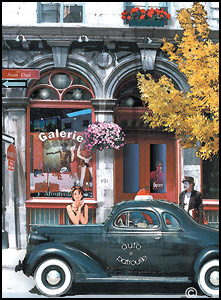 Devant la Galerie