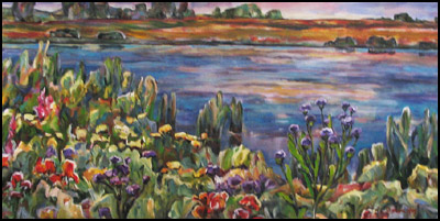 Afternoon By Lake