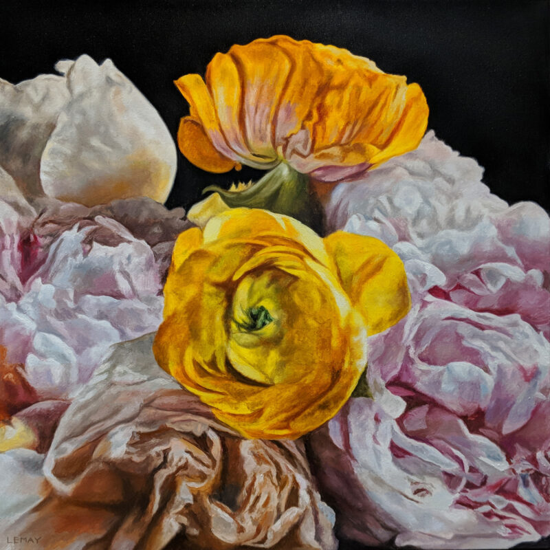 Ranunculus Peonies and Roses